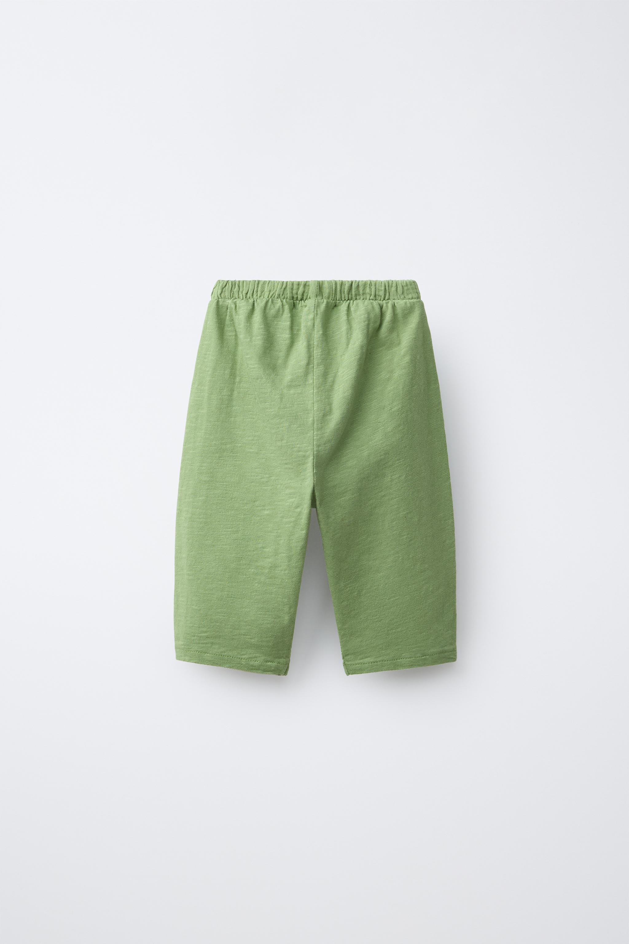 PANTALON TEXTURÉ EN MATIÈRES VARIÉES